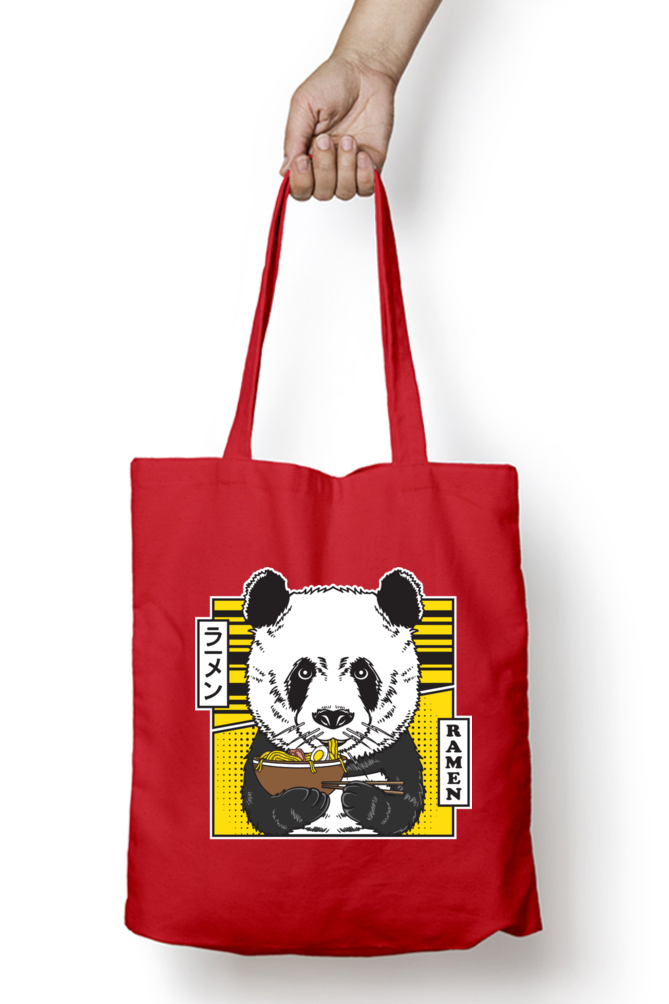 Ramen Panda Tote Bag