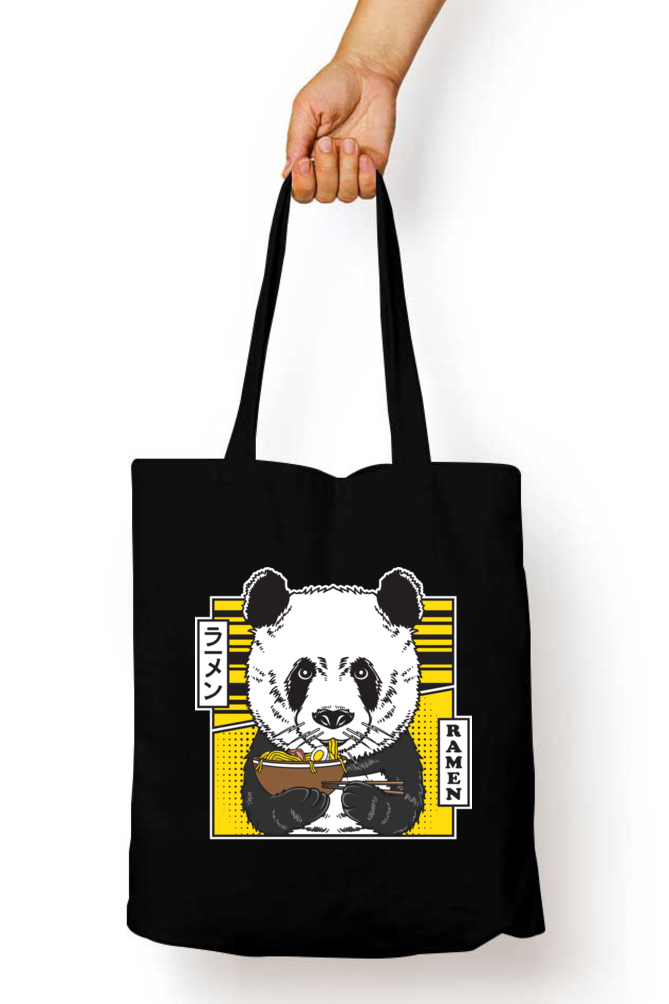 Ramen Panda Tote Bag