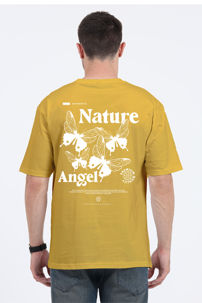 Nature angel oversized t-shirt