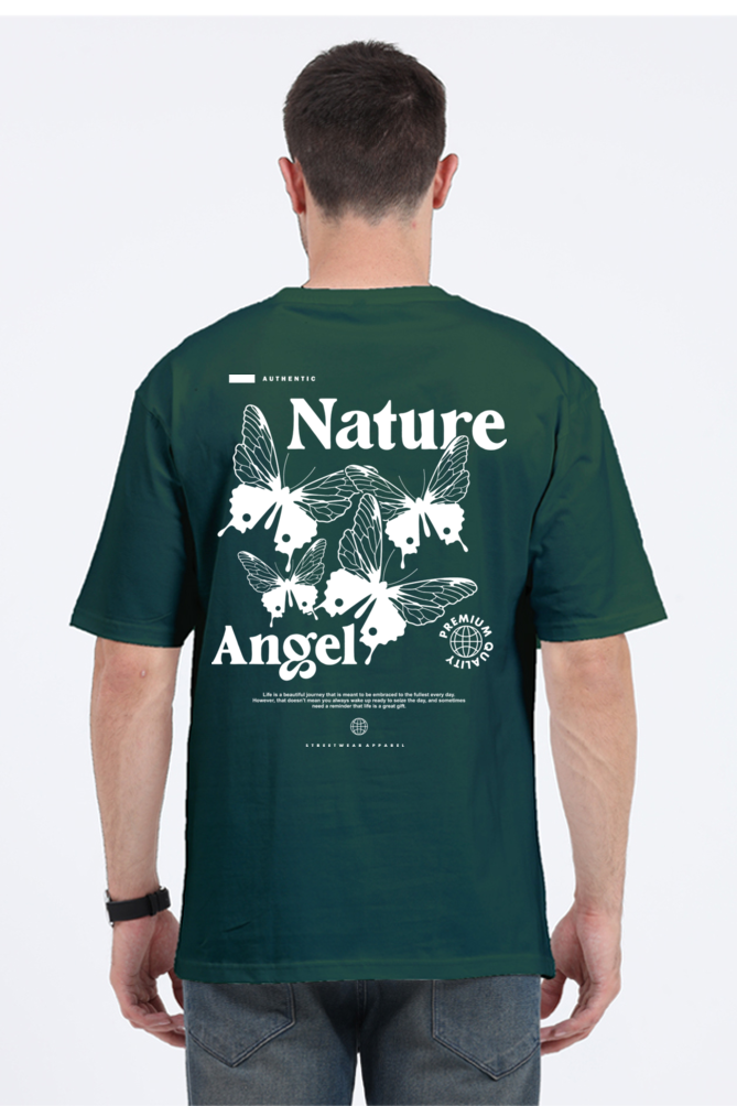 Nature angel oversized t-shirt