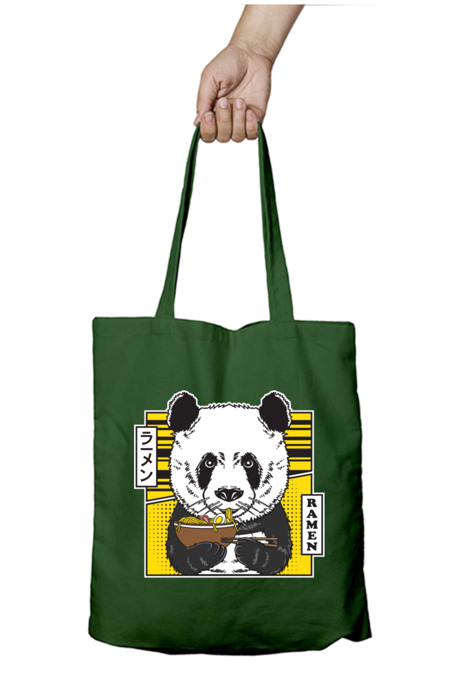 Ramen Panda Tote Bag