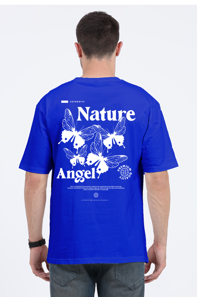 Nature angel oversized t-shirt