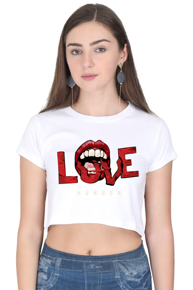 Love Hunger Crop Top