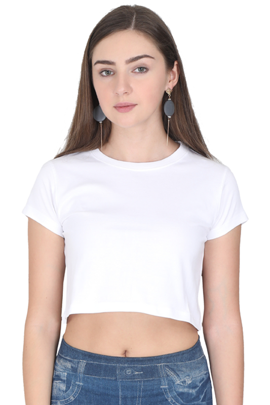 Solid Plain Crop Tops