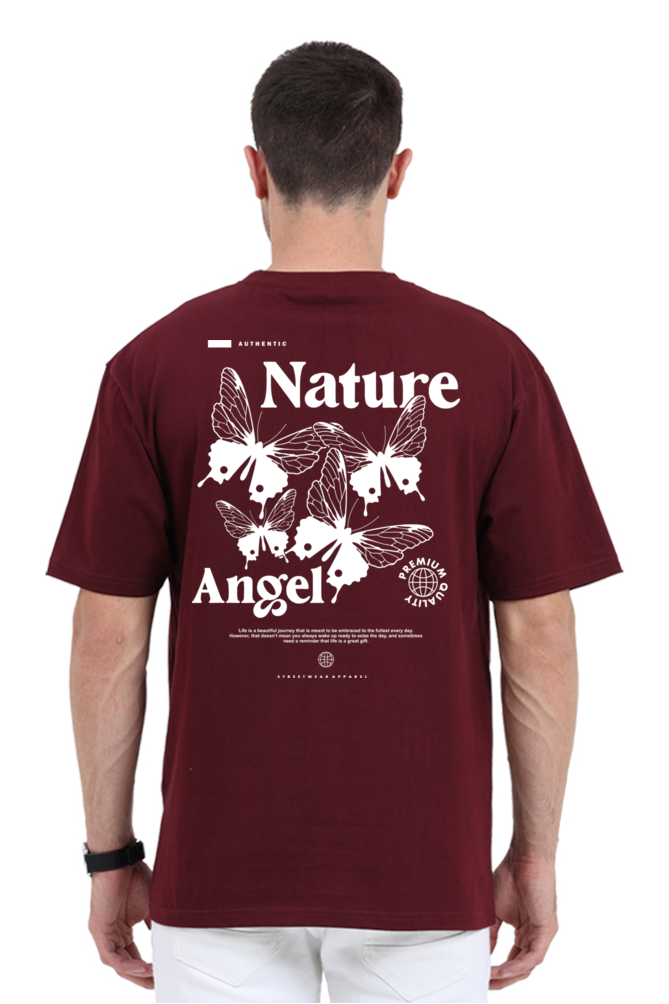 Nature angel oversized t-shirt