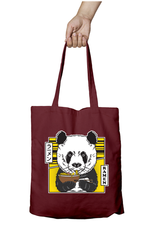 Ramen Panda Tote Bag