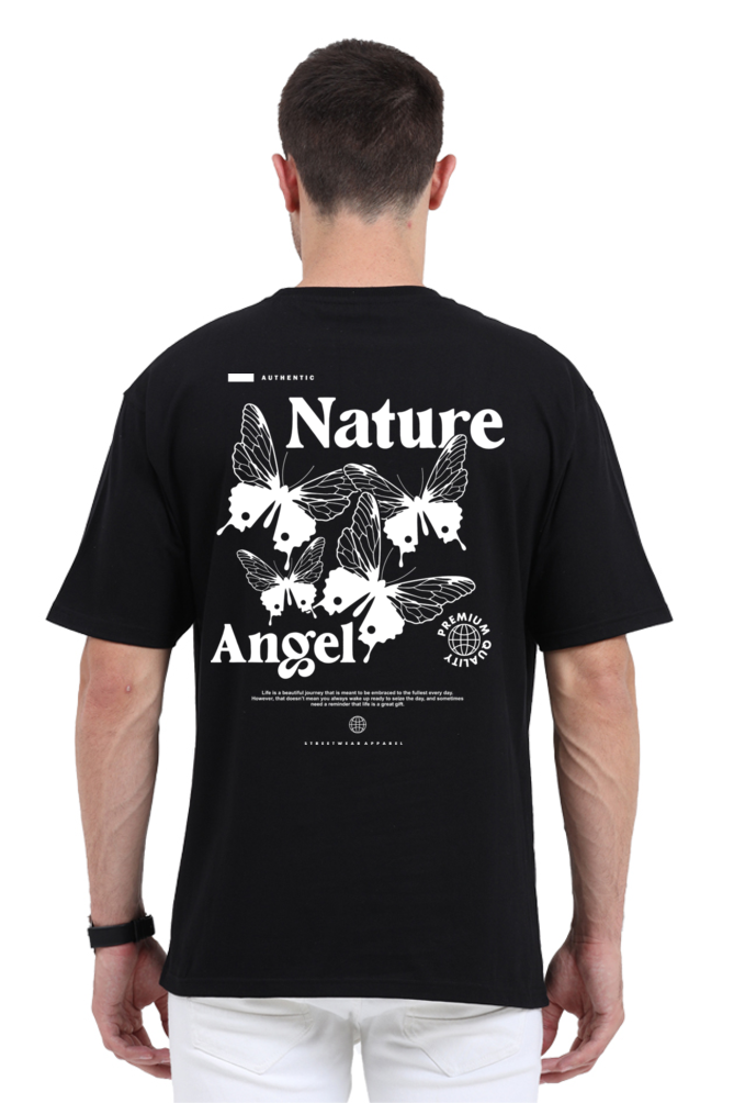 Nature angel oversized t-shirt