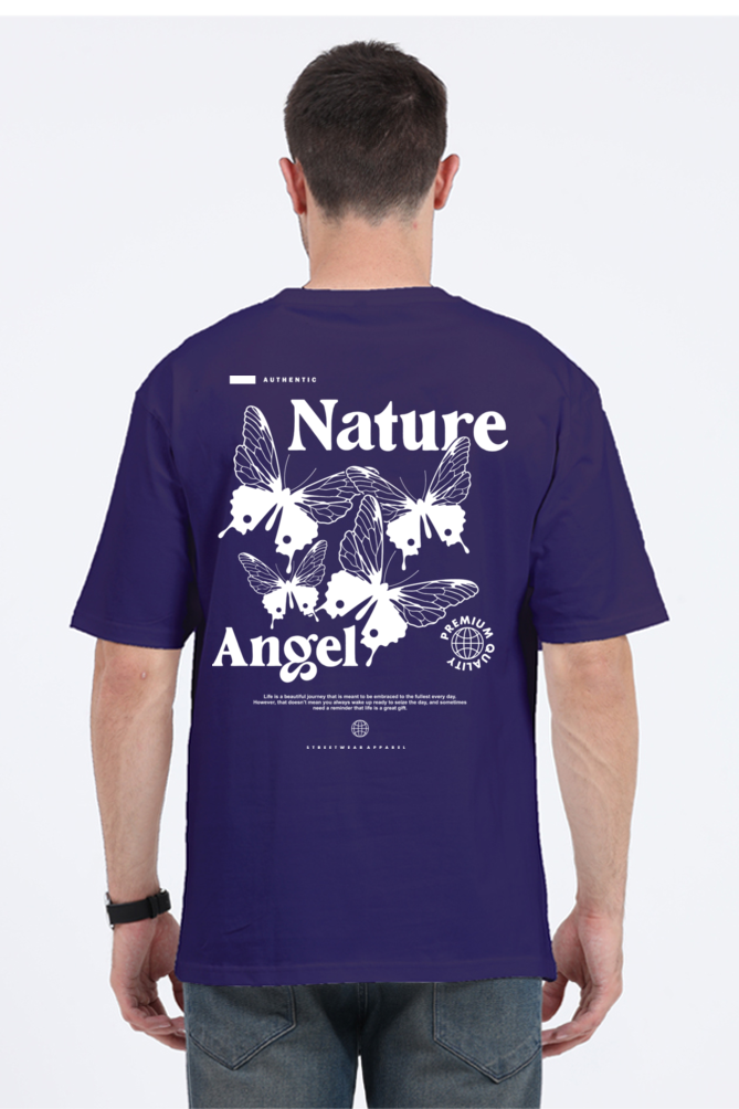 Nature angel oversized t-shirt