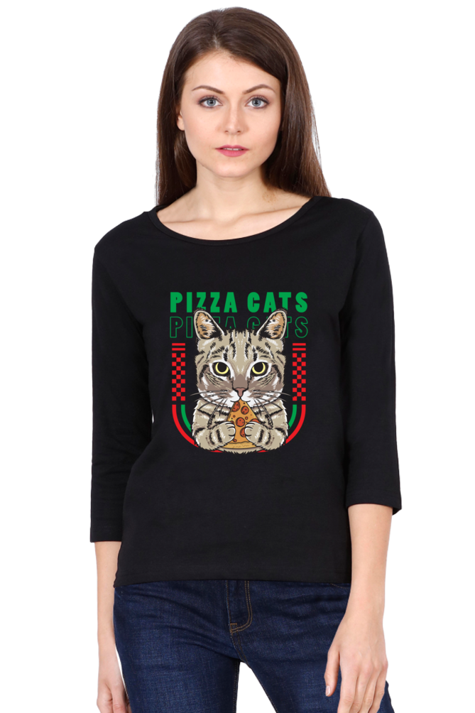 Pizza Cats Full Sleeve T-Shirt