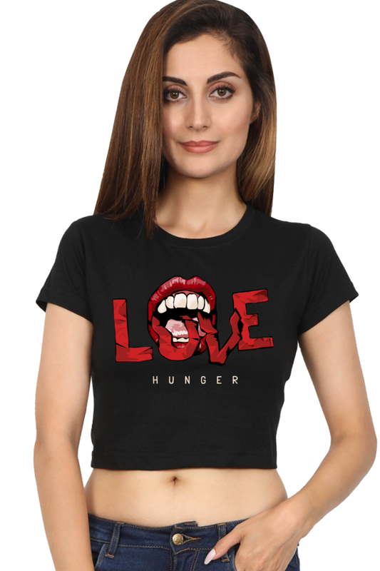 Love Hunger Crop Top