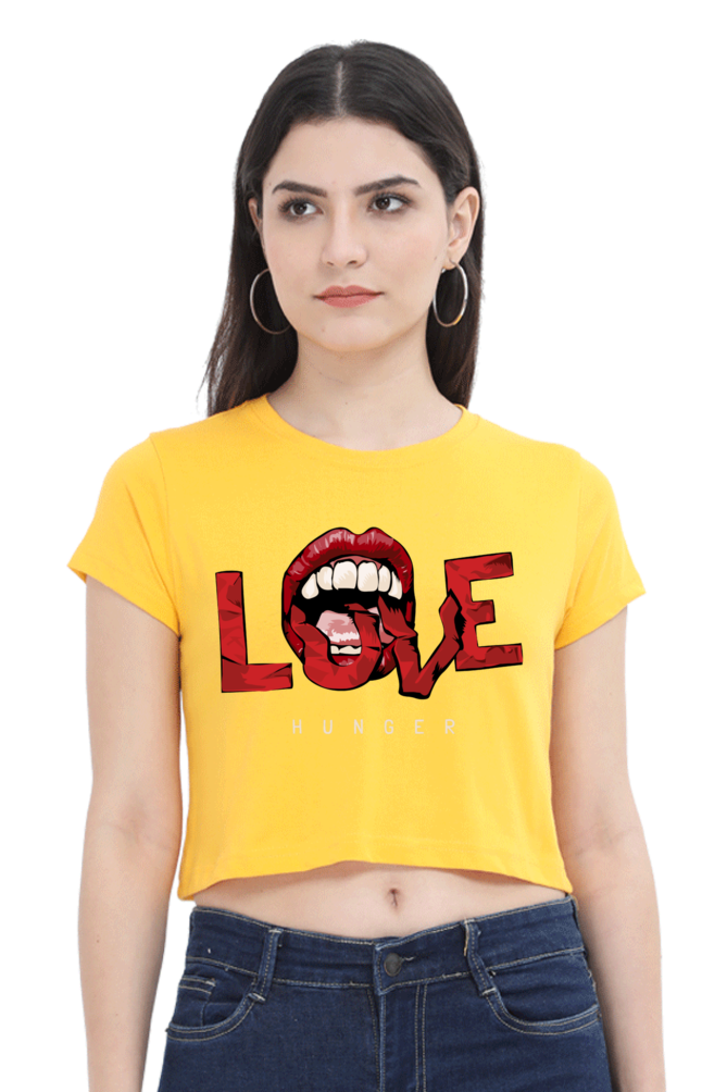 Love Hunger Crop Top