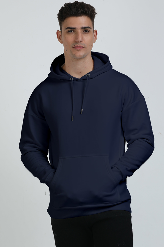 Solid Color Oversized Hoodie