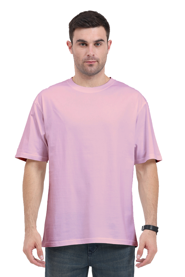 Pastel Solid Oversized T-Shirt