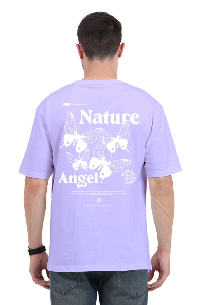 Nature angel oversized t-shirt