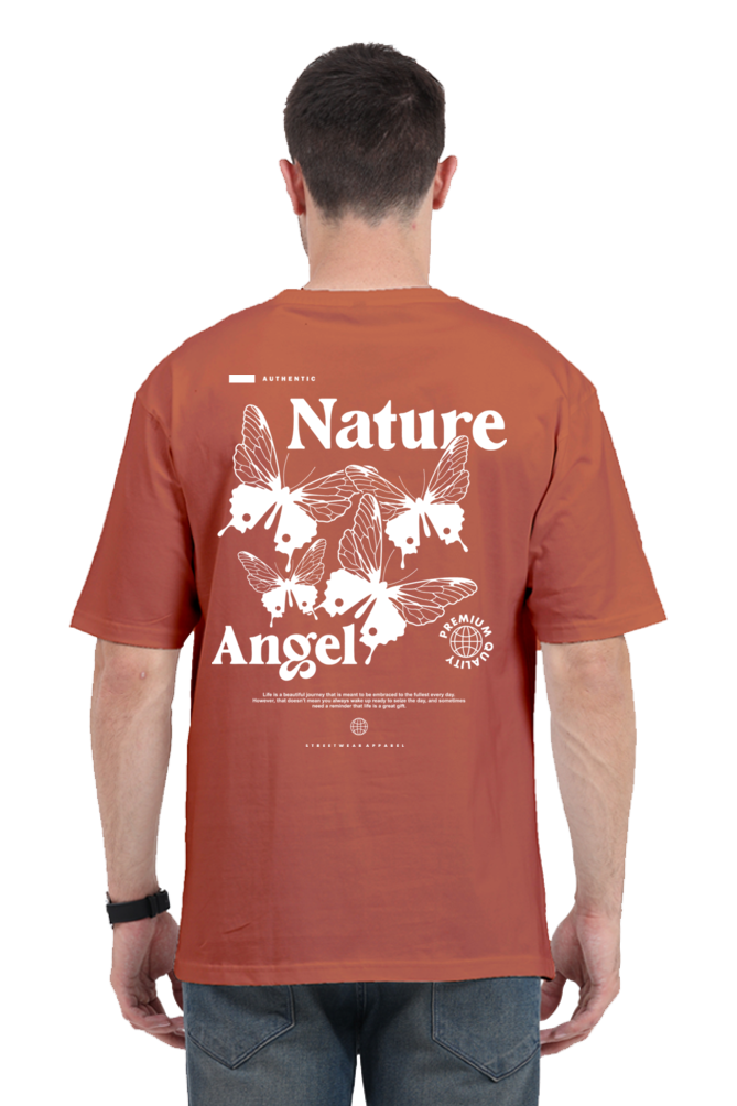 Nature angel oversized t-shirt