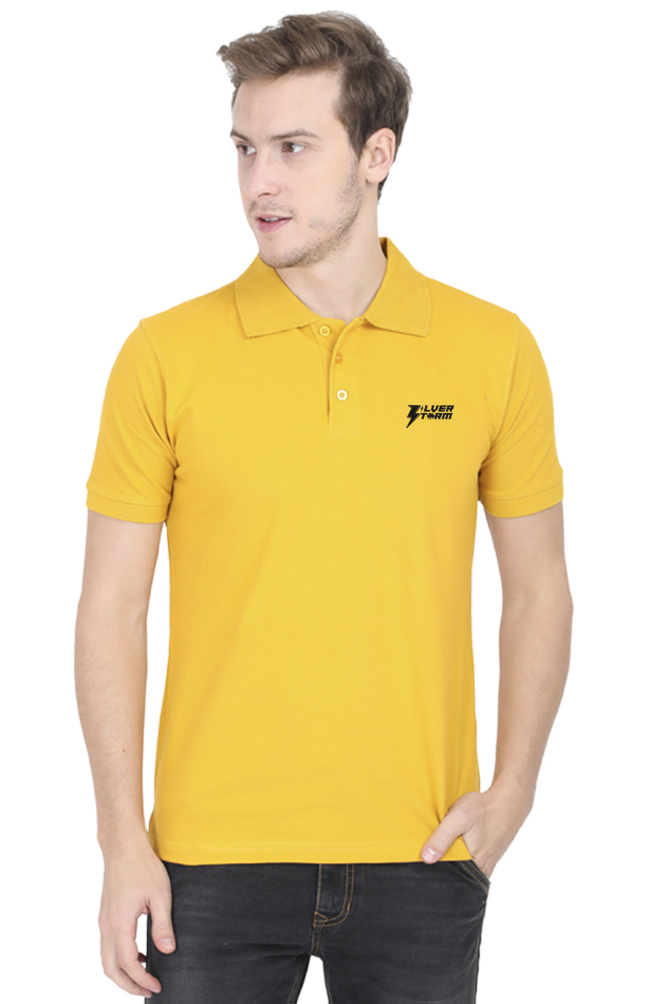 Mustard Yellow Polo Half Sleeve Polo T-Shirt